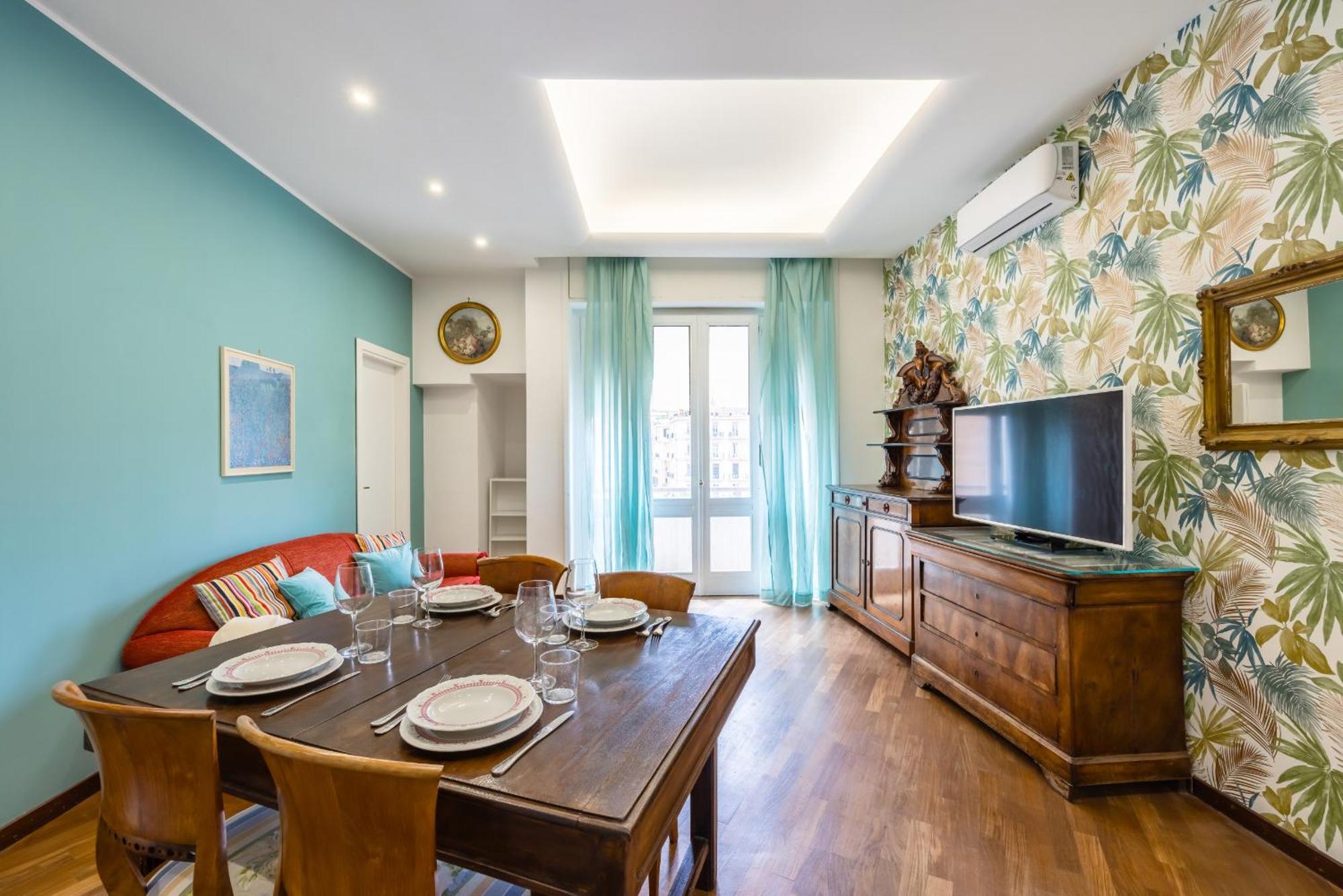 City Soul Apartment Blue Napoli Eksteriør billede