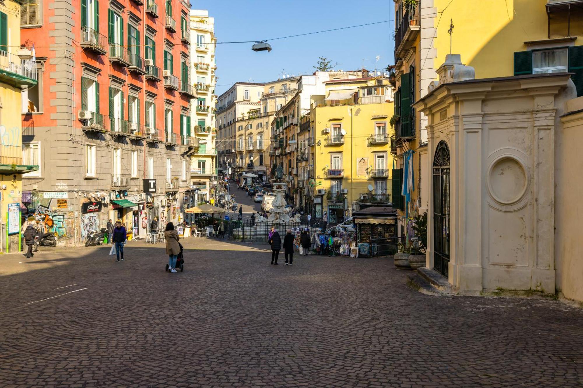 City Soul Apartment Blue Napoli Eksteriør billede