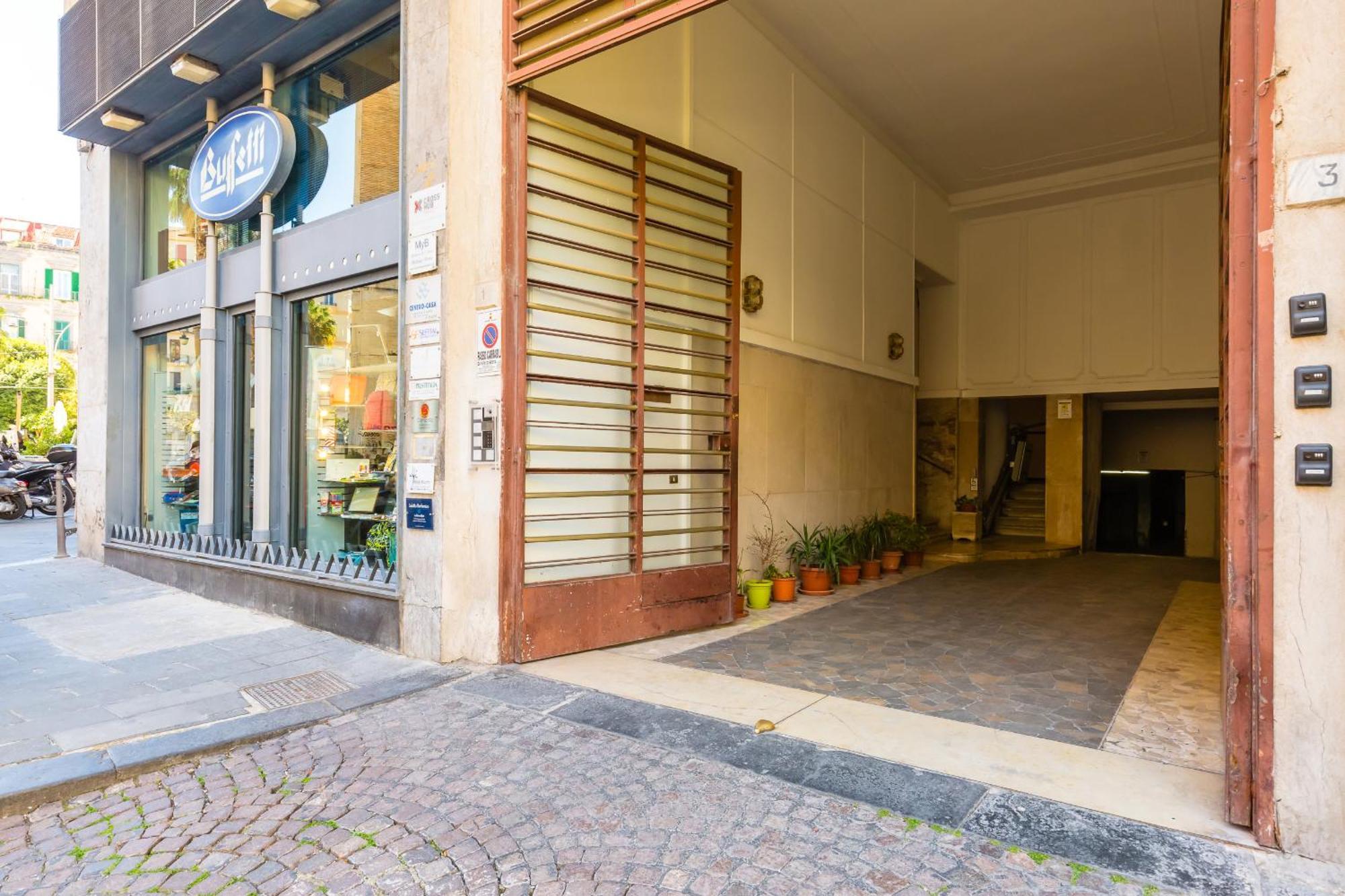 City Soul Apartment Blue Napoli Eksteriør billede